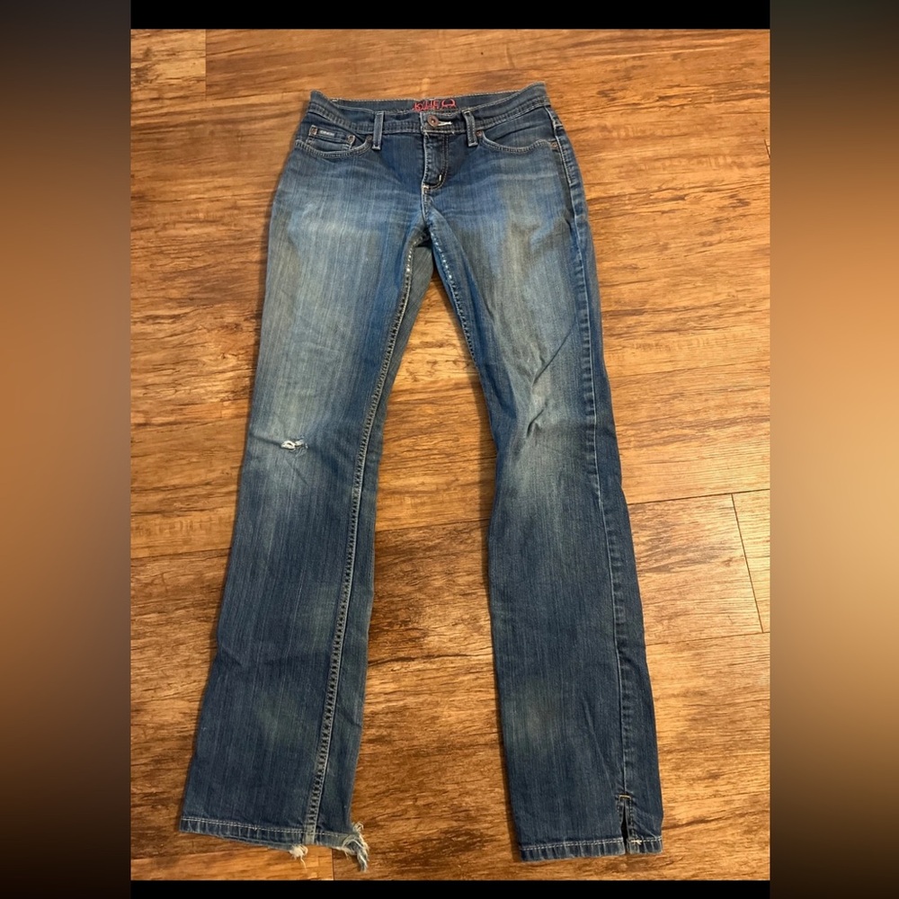 Women’s Blue Denim Jeans - Classic Straight Leg